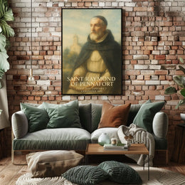 Saint Raymond Of Peñafort Poster