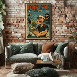Popeye 1929 Art Poster POP-123