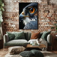 Bird of Prey Photorealistic Artwork Animal Poster PosterGoat