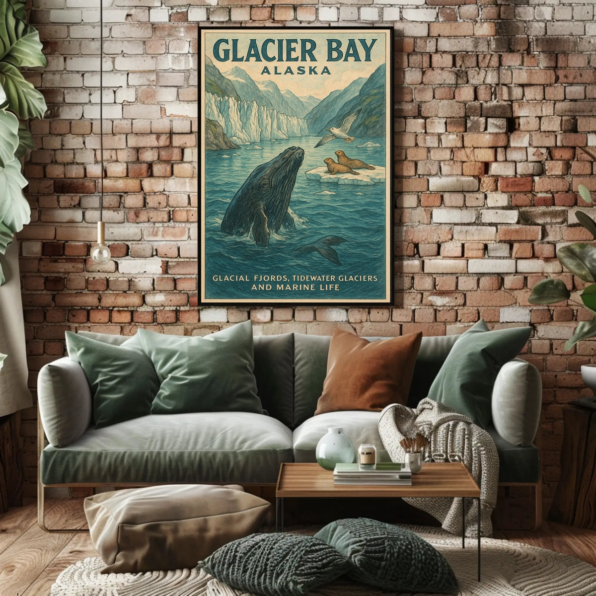 Glacier Bay, Alaska Poster