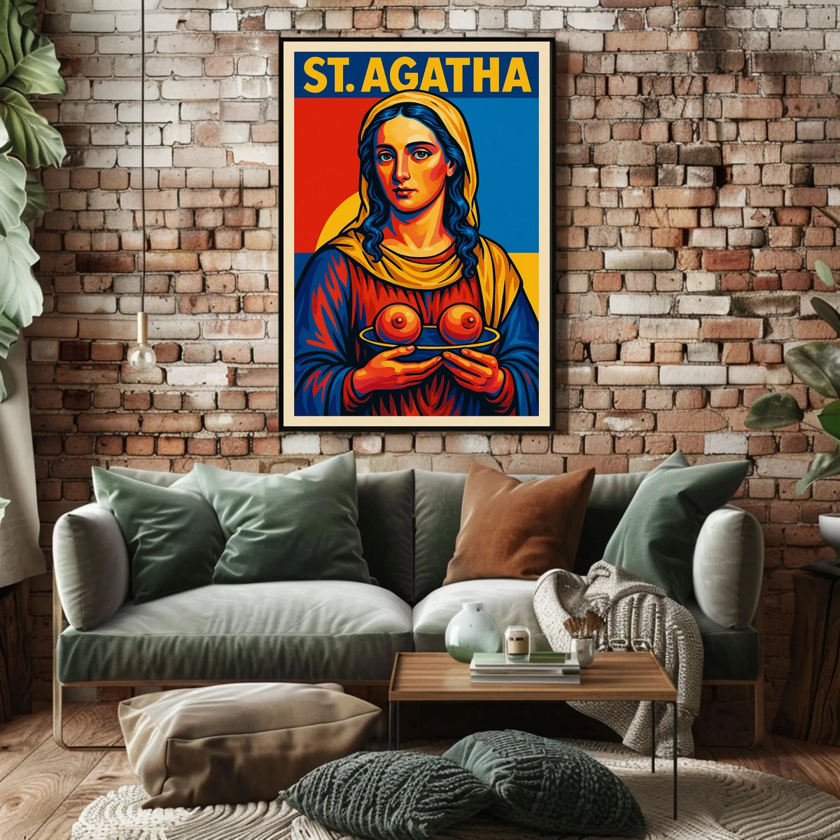 St. Agatha Poster