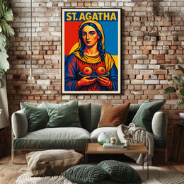 St. Agatha Poster