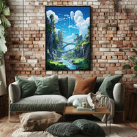 Enchanted Sky Bridges Poster