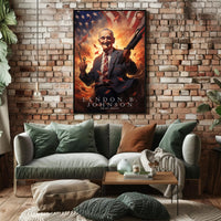 Lyndon B. Johnson Tribute Poster