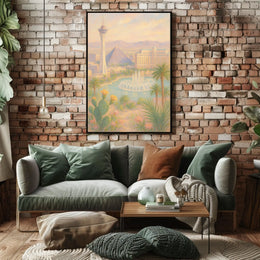Serene Las Vegas Landscape Poster