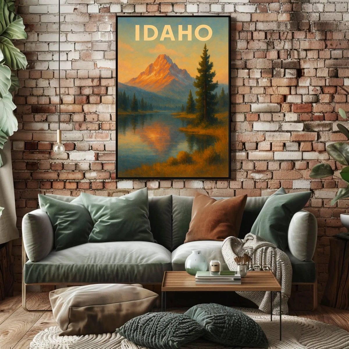 Idaho Landscape Poster
