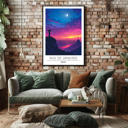 Vibrant Rio de Janeiro Travel Poster