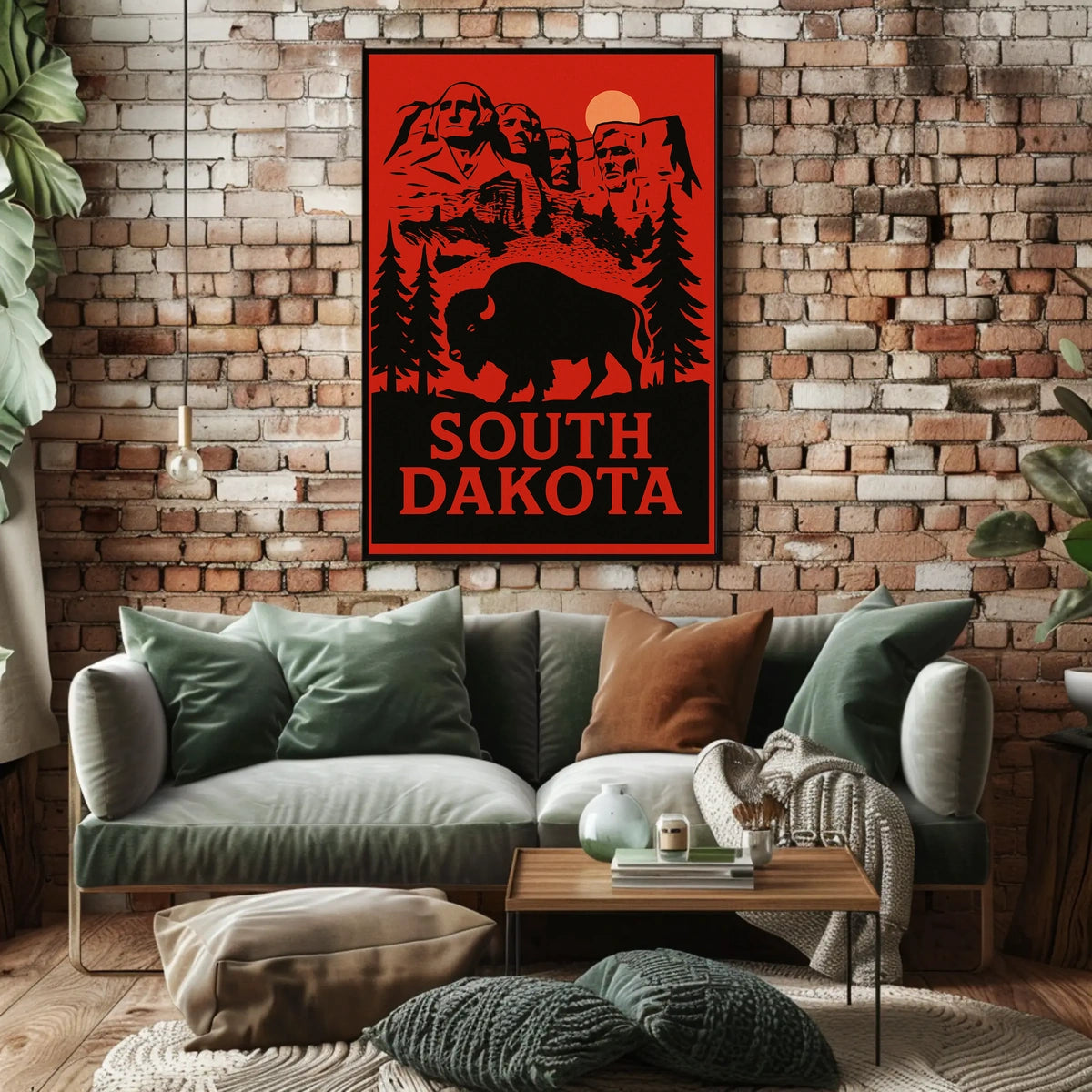 Mount Rushmore And South Dakota Poster