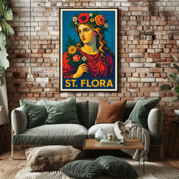 St. Flora Poster
