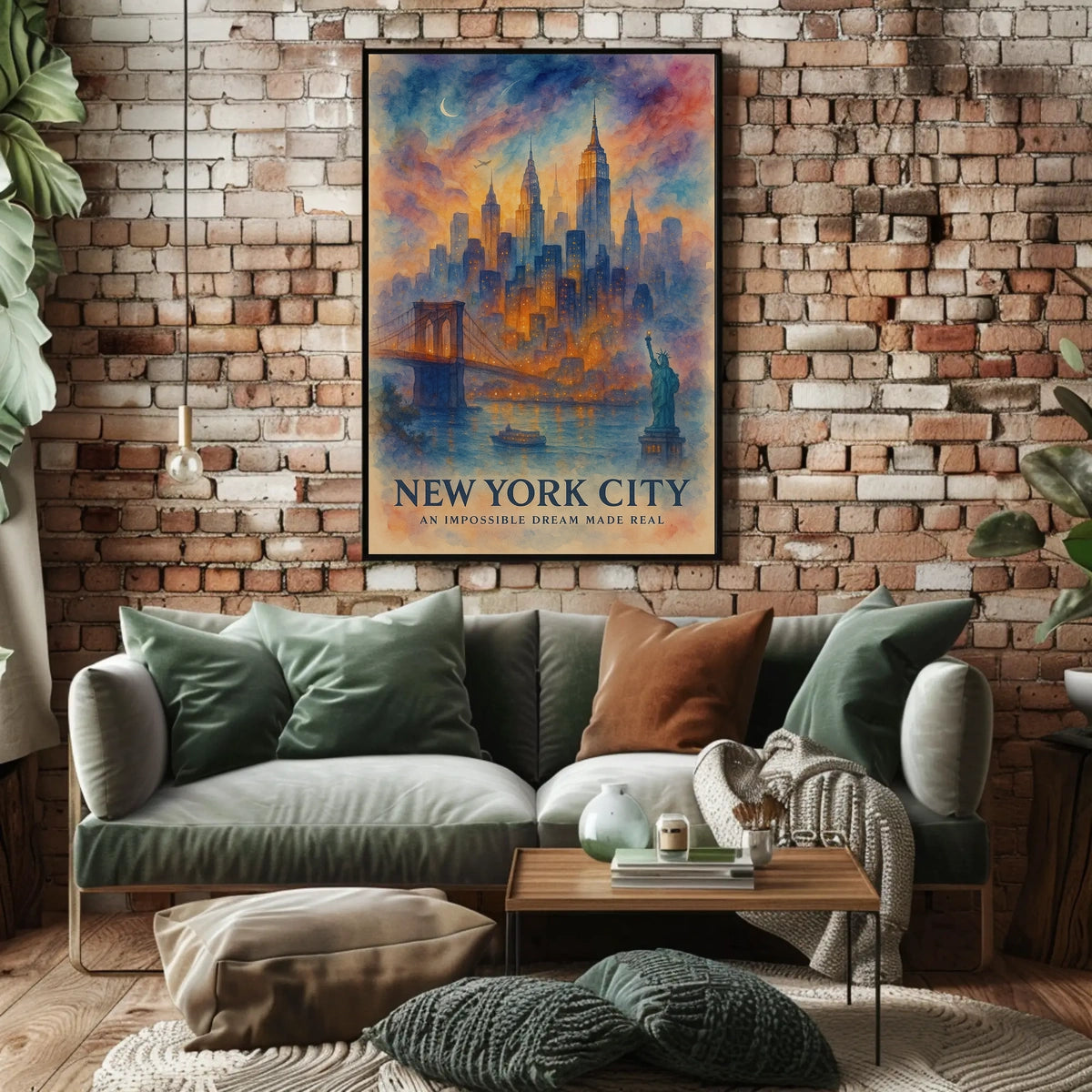 New York City An Impossible Dream Made Real Poster