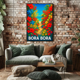 Bora Bora Paradise Poster