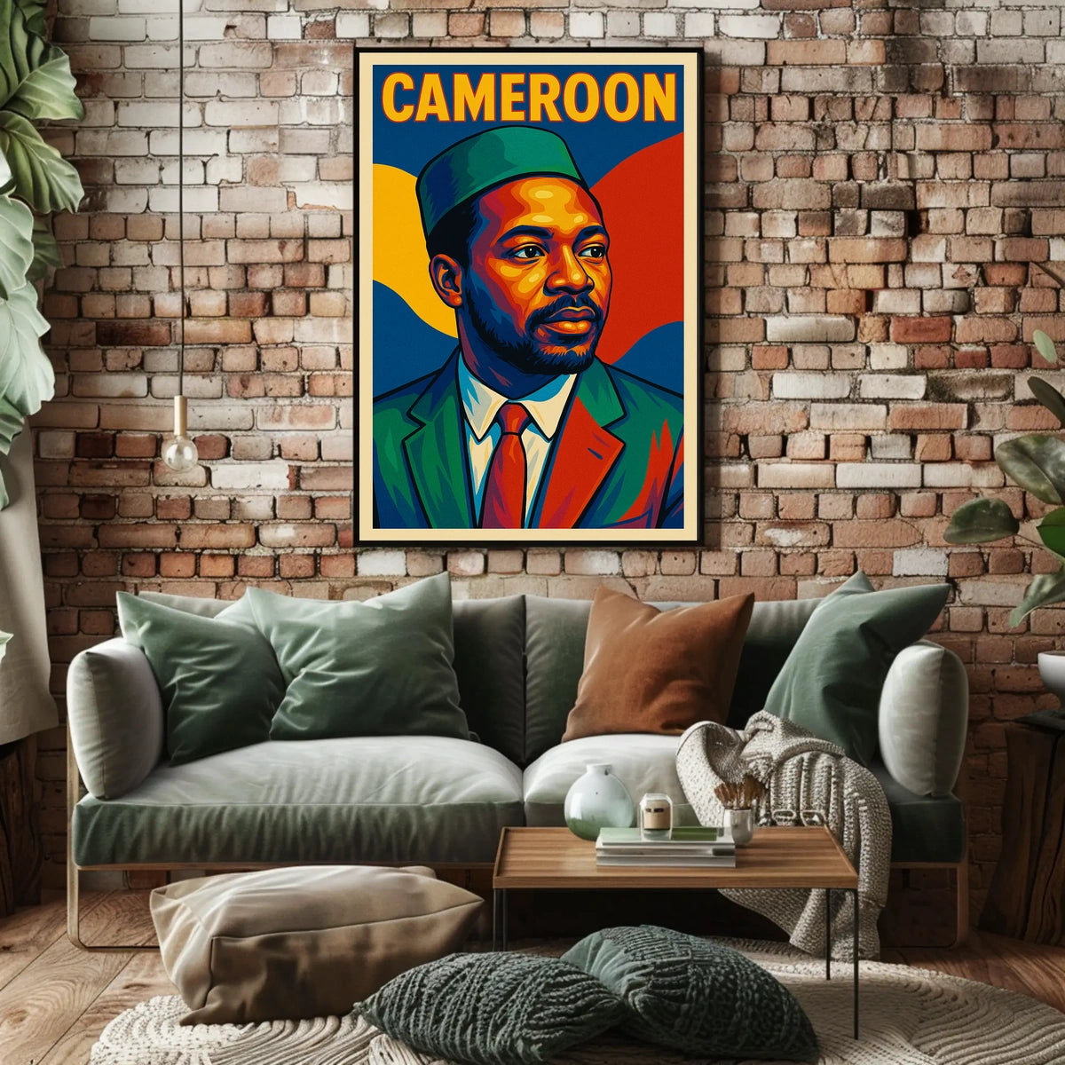 Cameroon Tribute Poster