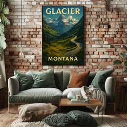 Glacier National Park Montana Poster