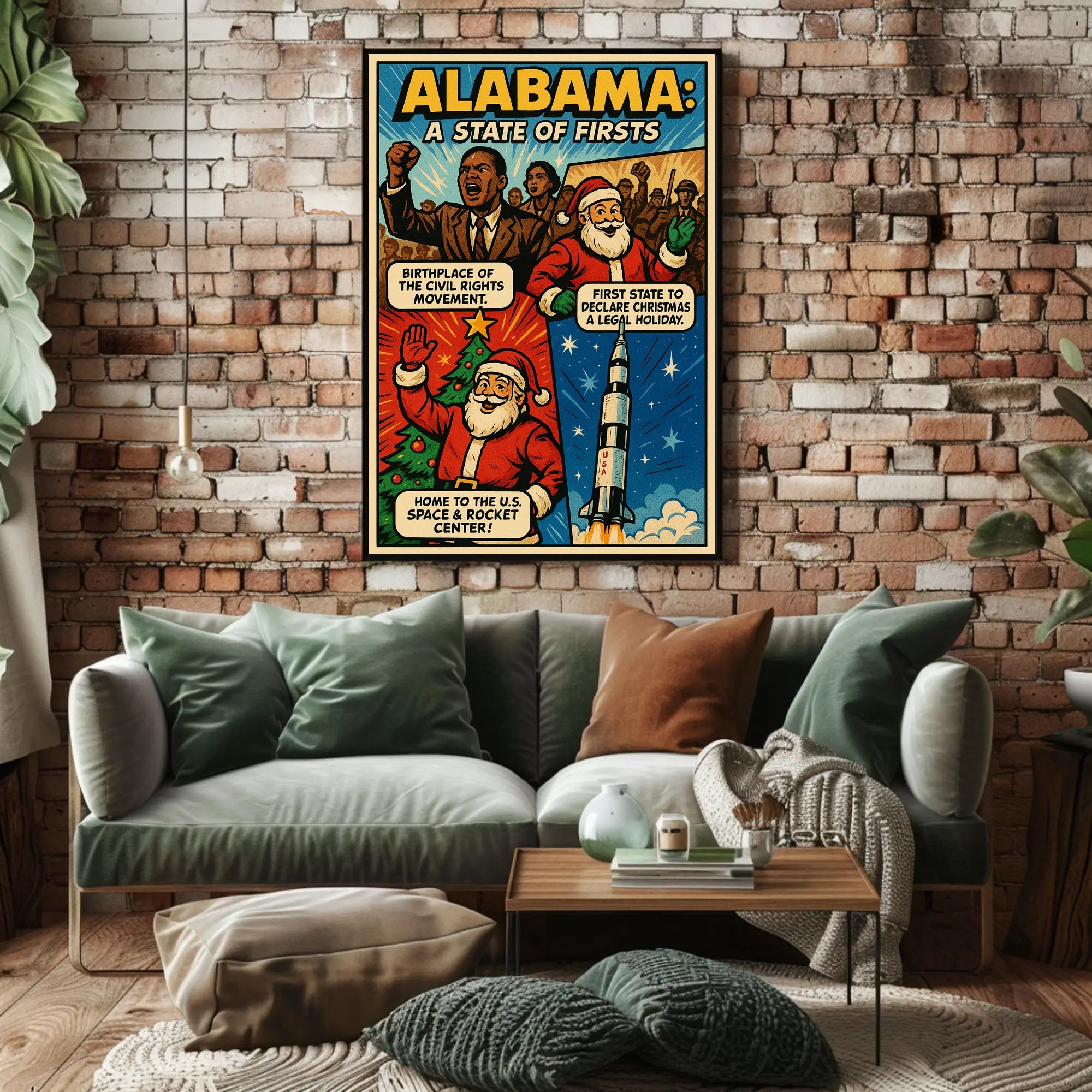 Alabama: A State of Firsts Poster
