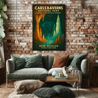 Carls Baverns National Park Wall Art Print