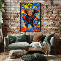 George W. Bush 43rd President Poster PosterGoat