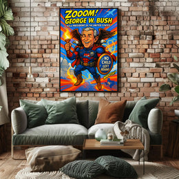 George W. Bush 43rd President Poster PosterGoat