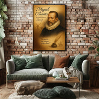 Miguel De Cervantes The Quintessential Poster