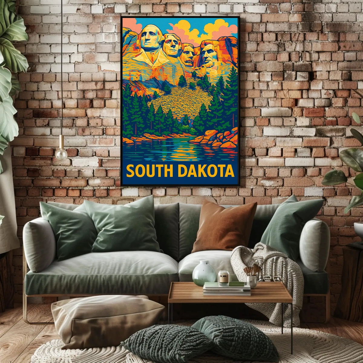 Mount Rushmore in South Dakota Poster