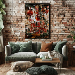 Festive Christmas Display Poster