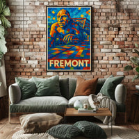 Fremont Mosaic Art Poster