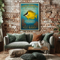 Discover the Charm of Foxface Rabbitfish Poster