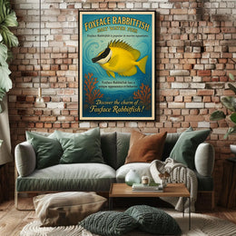Discover the Charm of Foxface Rabbitfish Poster