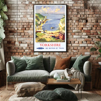 Explore Yorkshire By Train Poster