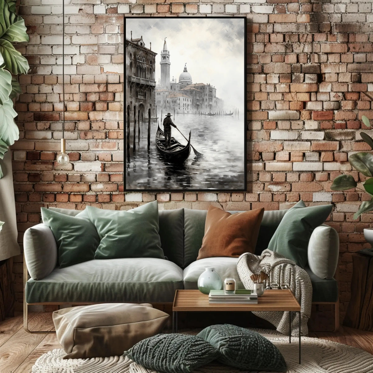 Venetian Gondola Voyage in Venice Travel Poster