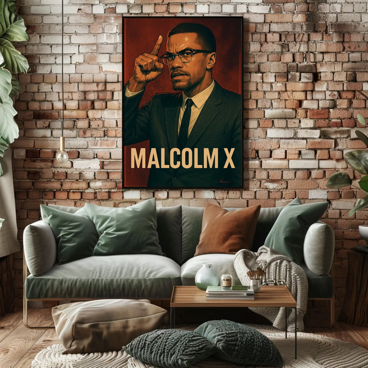 Malcolm X Poster