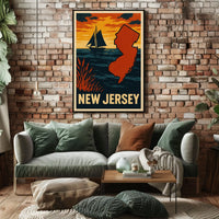 New Jersey Scenic Poster