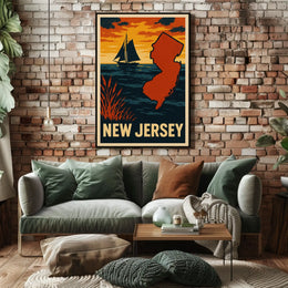 New Jersey Scenic Poster