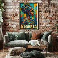 Vibrant Nigeria Poster