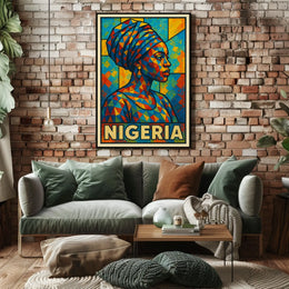 Vibrant Nigeria Poster