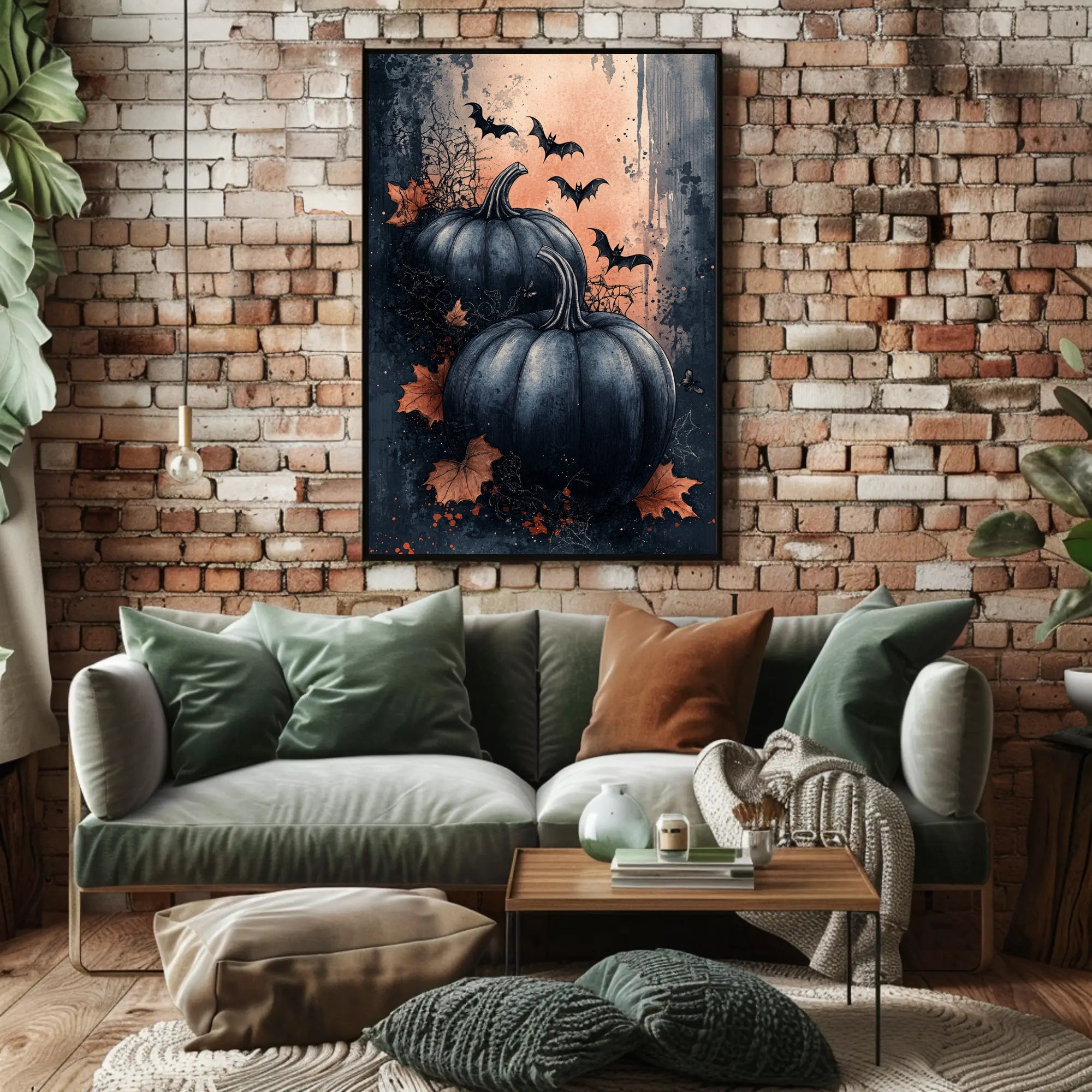 Enchanted Autumn Night Poster