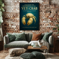 Discover the Mysteries of the Yeti Crab Poster
