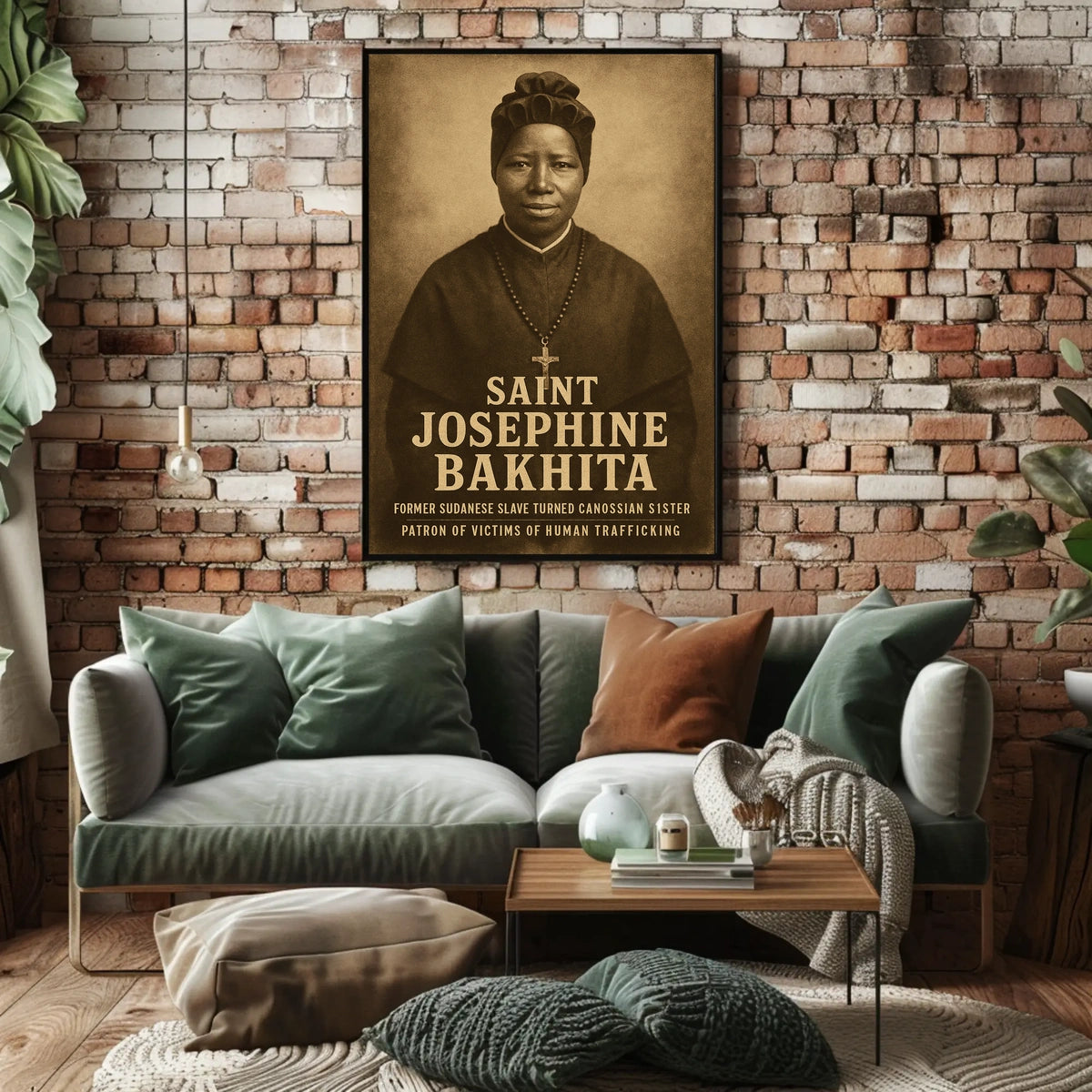 Saint Josephine Bakhita Poster