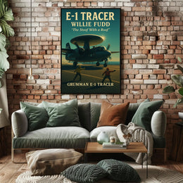 Grumman E-1 Tracer Military Recruitment Poster