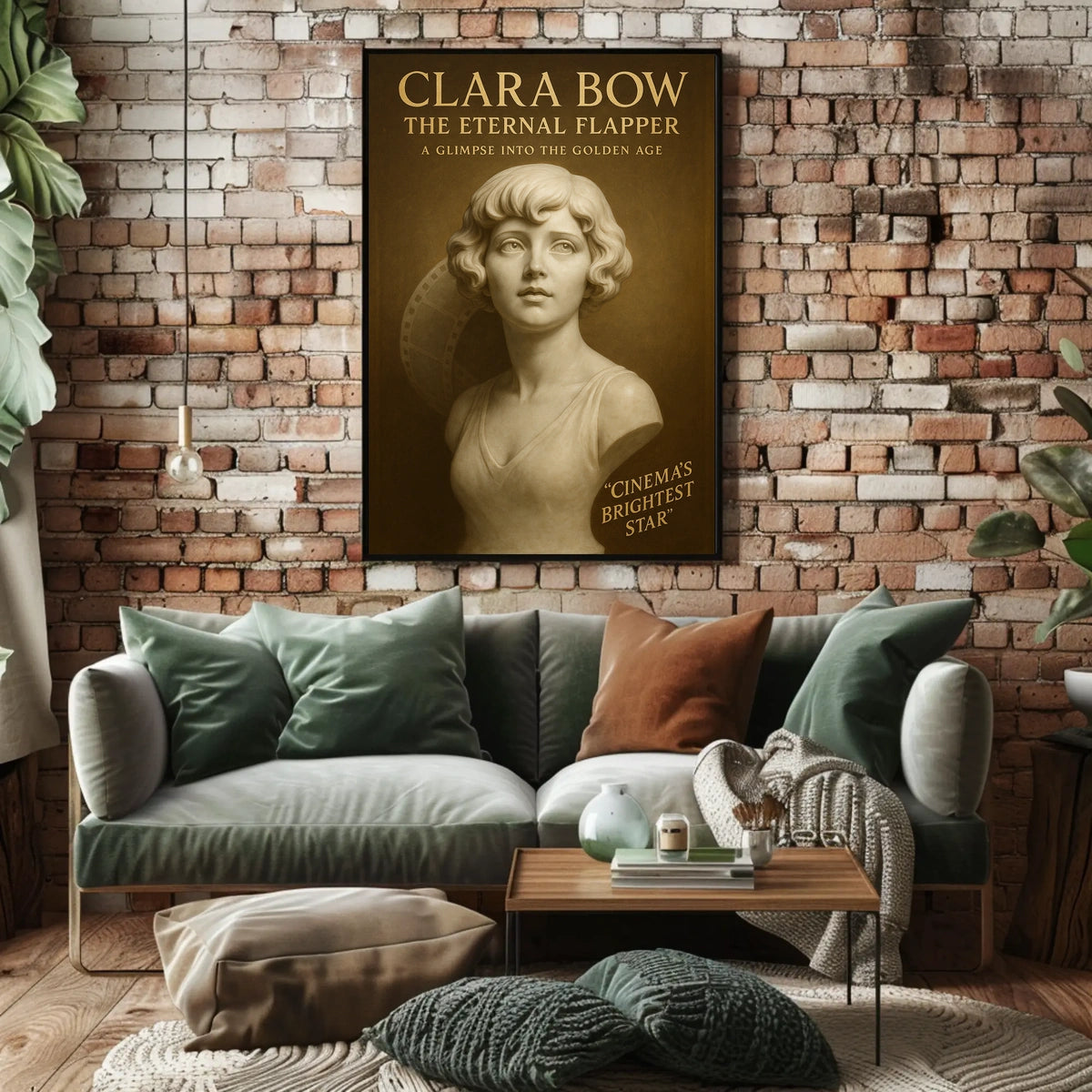 Clara Bow The Eternal Flapper Poster