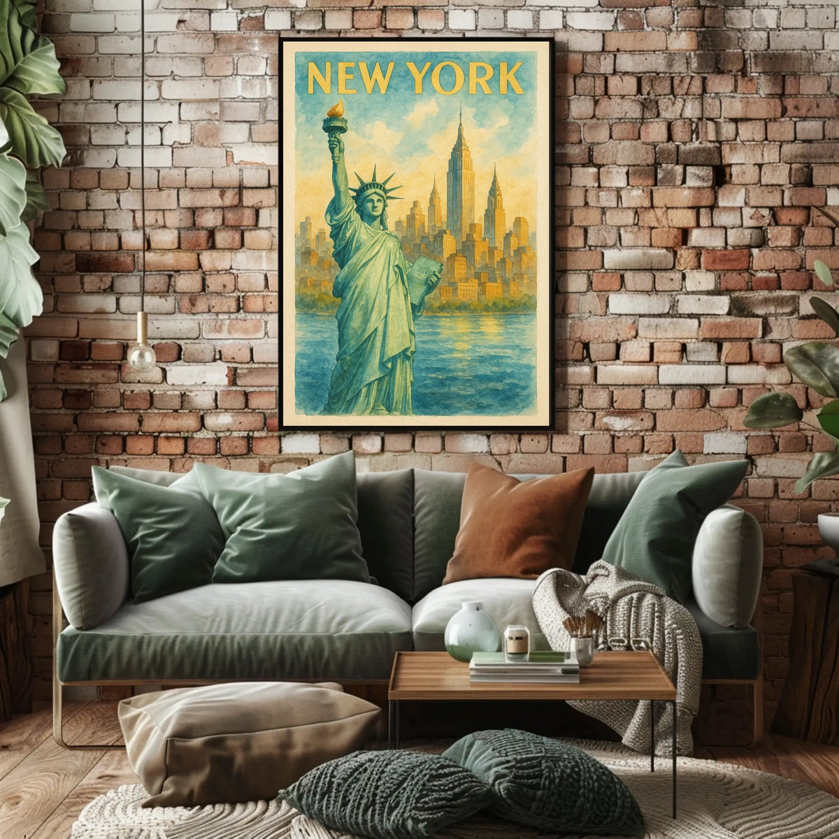 New York Cityscape Poster
