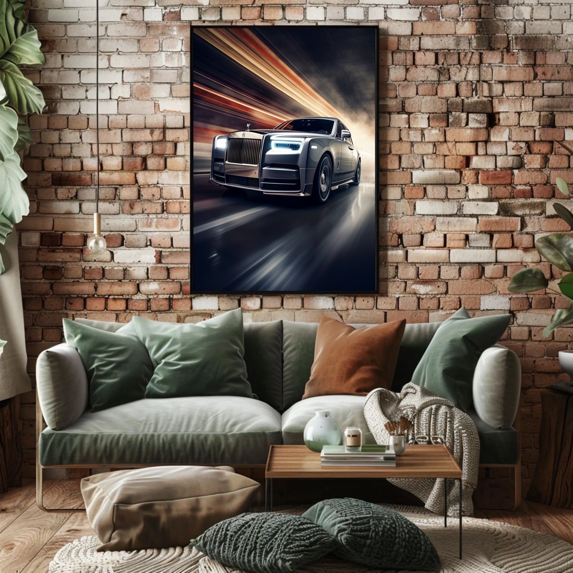Luxurious Speed Poster PosterGoat
