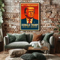 Donald Trump 47Th President Poster