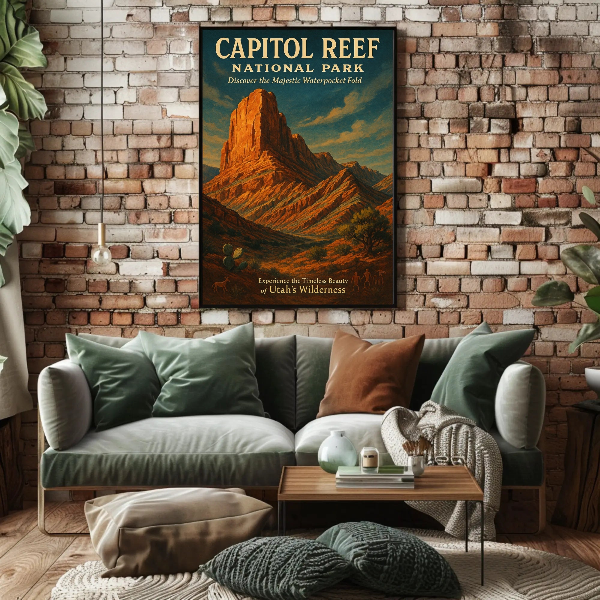 Capitol Reef National Park Wall Art Print