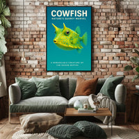 Cowfish NatureS Quirky Marvel Poster