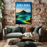 Bora Bora The Jewel of the Pacific Poster PosterGoat