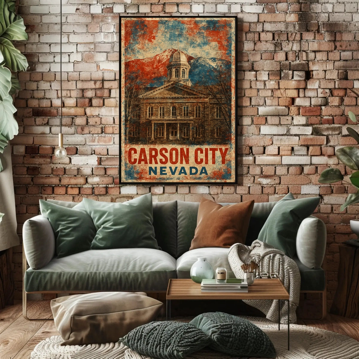 Carson City, Nevada Poster