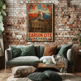 Carson City, Nevada Poster