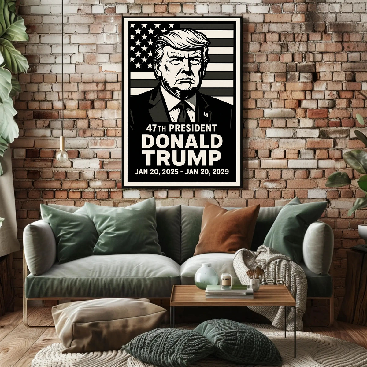 Donald Trump 47th President Poster