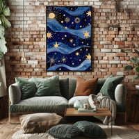 Celestial Cosmic Dreams in Space or Astronomy Poster