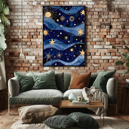 Celestial Cosmic Dreams in Space or Astronomy Poster